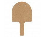 Pizza Paddle Check Presenter - MDF